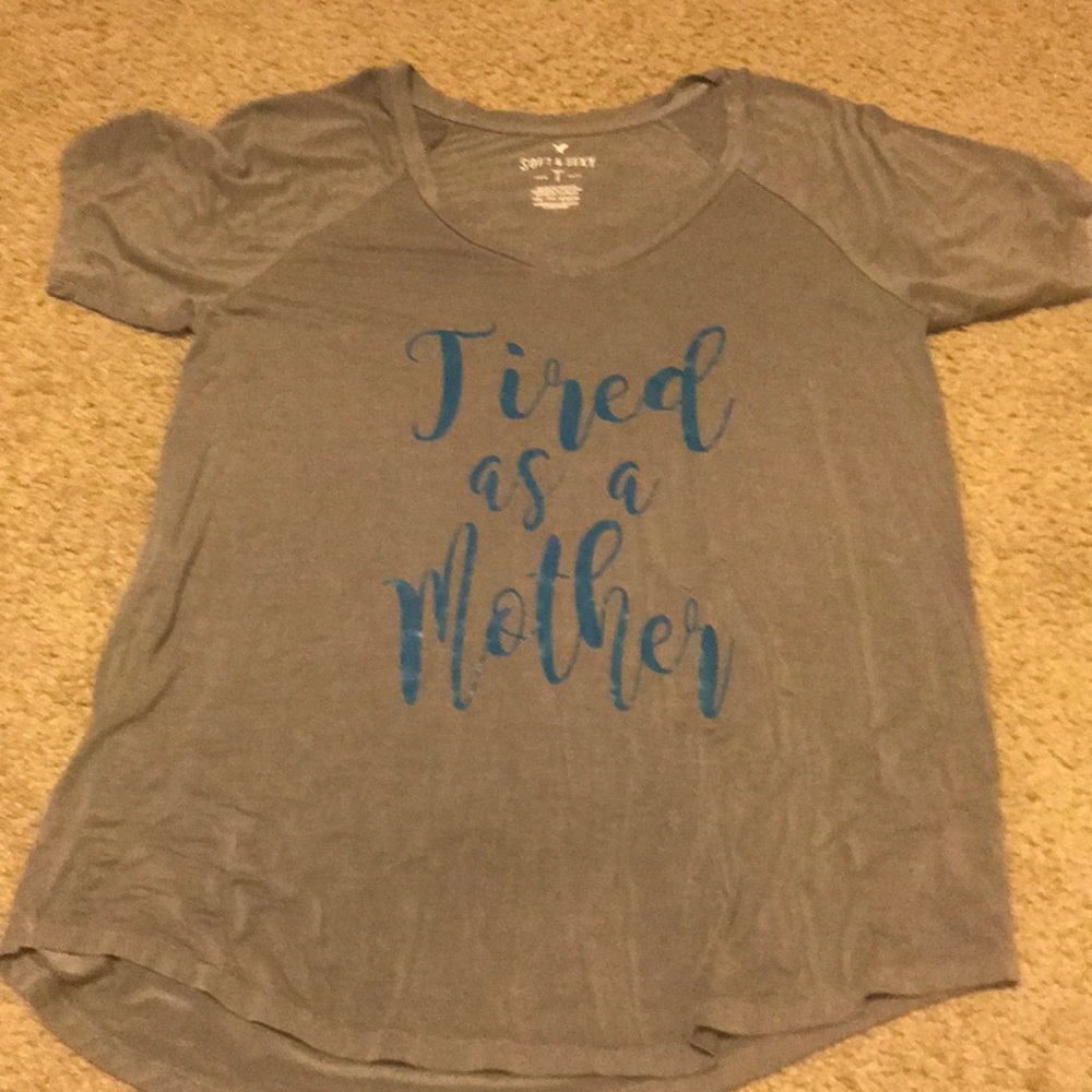 American eagle slub t xs